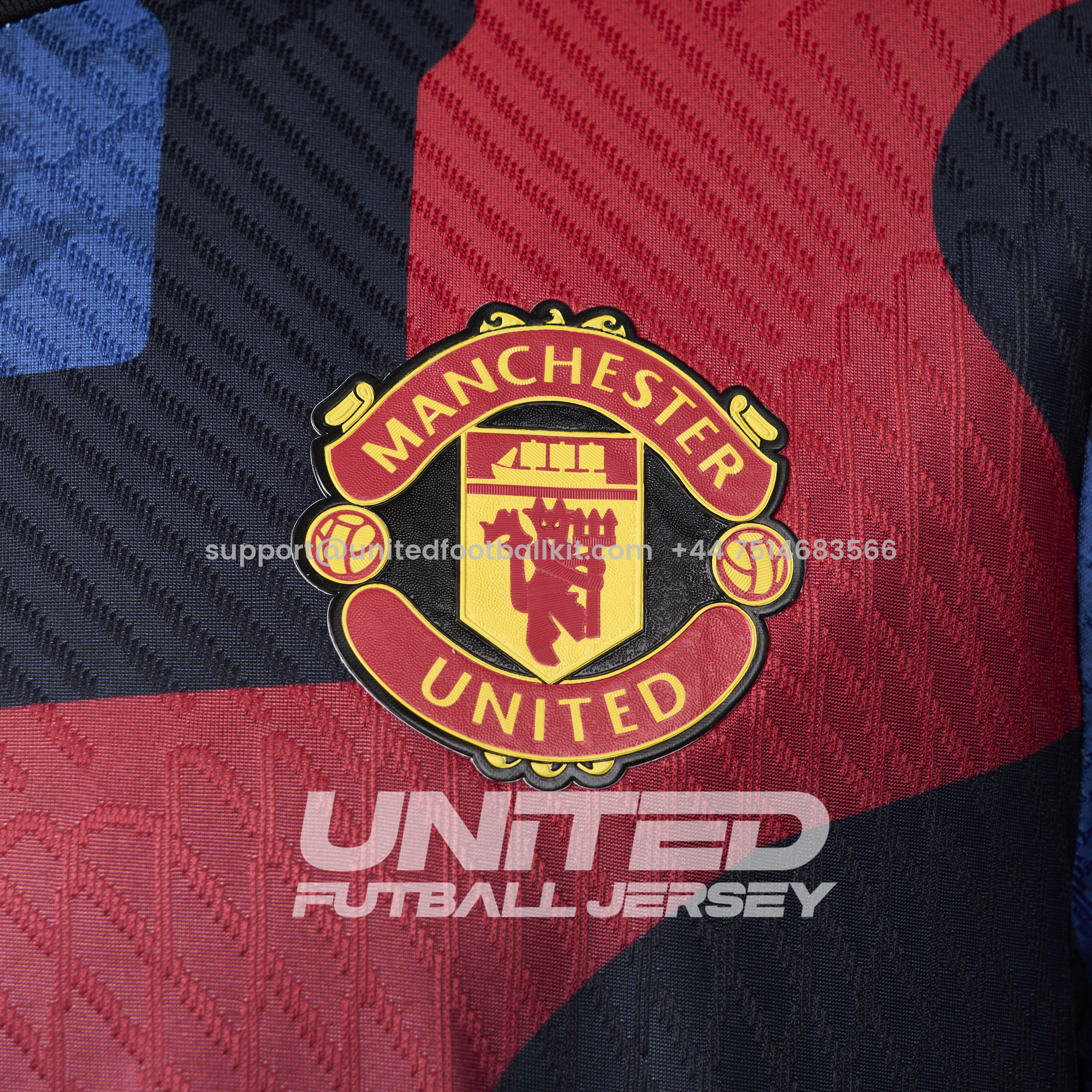 Unitedfootballkit.com | Manchester United 24-25 Pre-Match Traning Jersey - Player Version -Customize Name, Number and Patch | Worldwide Shipping