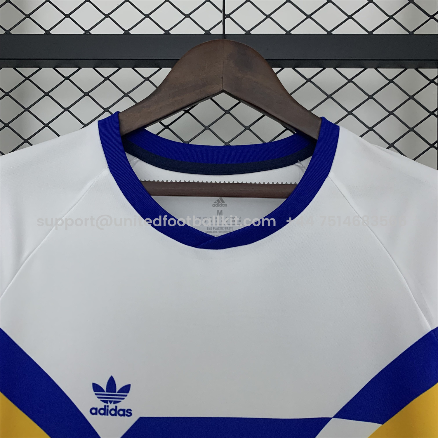 Unitedfootballkit.com | Retro Boca Juniors 1990-91 Away Jersey -Customize Name, Number and Patch | Worldwide Shipping