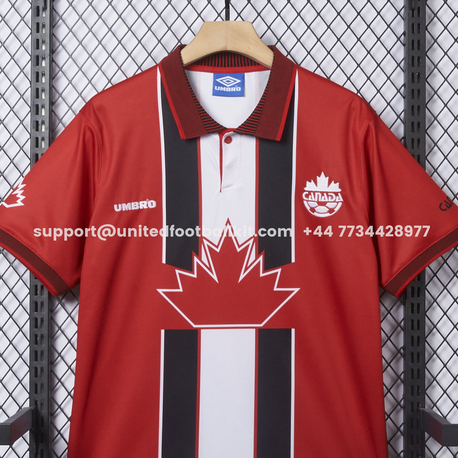 Unitedfootballkit.com | Canada 2026 Home Jersey - Fans Version -Customize Name, Number and Patch | Worldwide Shipping