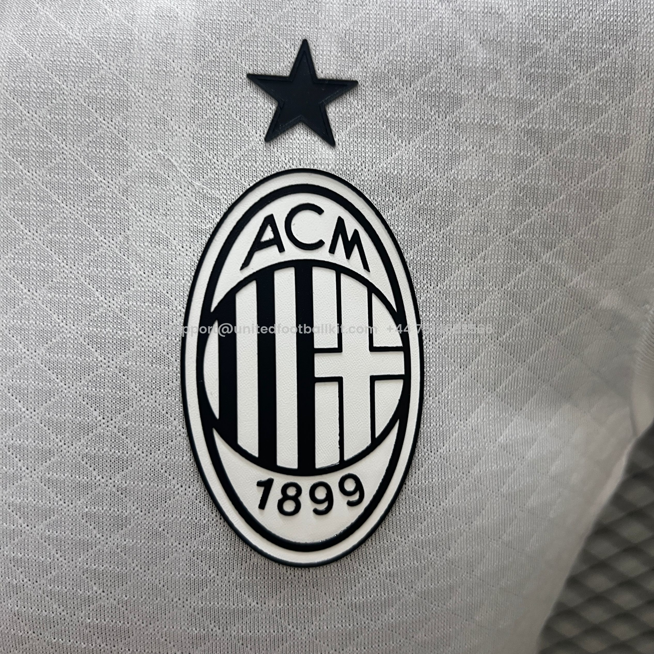 Unitedfootballkit.com | AC Milan 24-25 Away Jersey - Player Version -Customize Name, Number and Patch | Worldwide Shipping