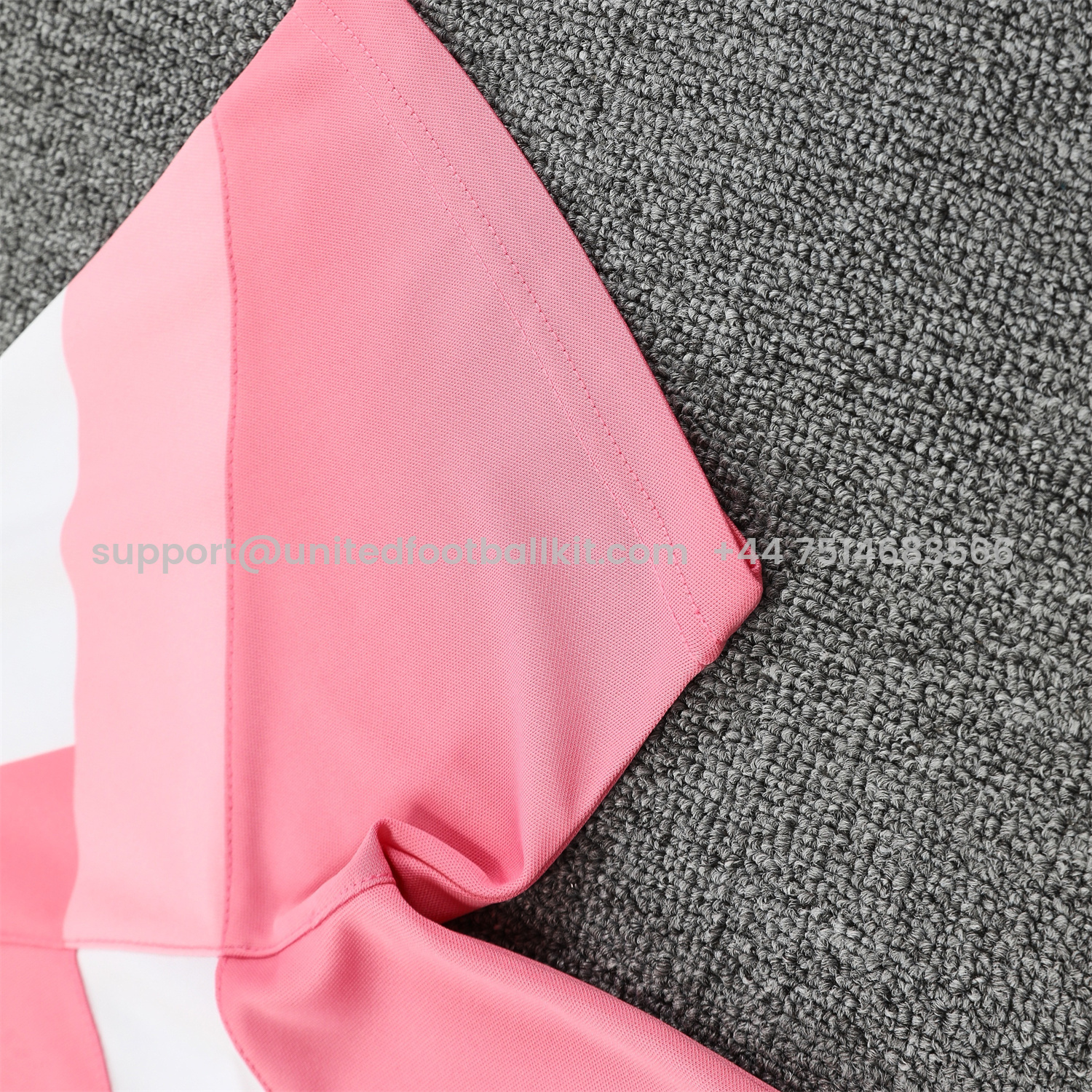 Unitedfootballkit.com | INT M.A.M 25-26 Short-Sleeve Training Set - Pink Top & Pink Shorts -Customize Name, Number and Patch | Worldwide Shipping