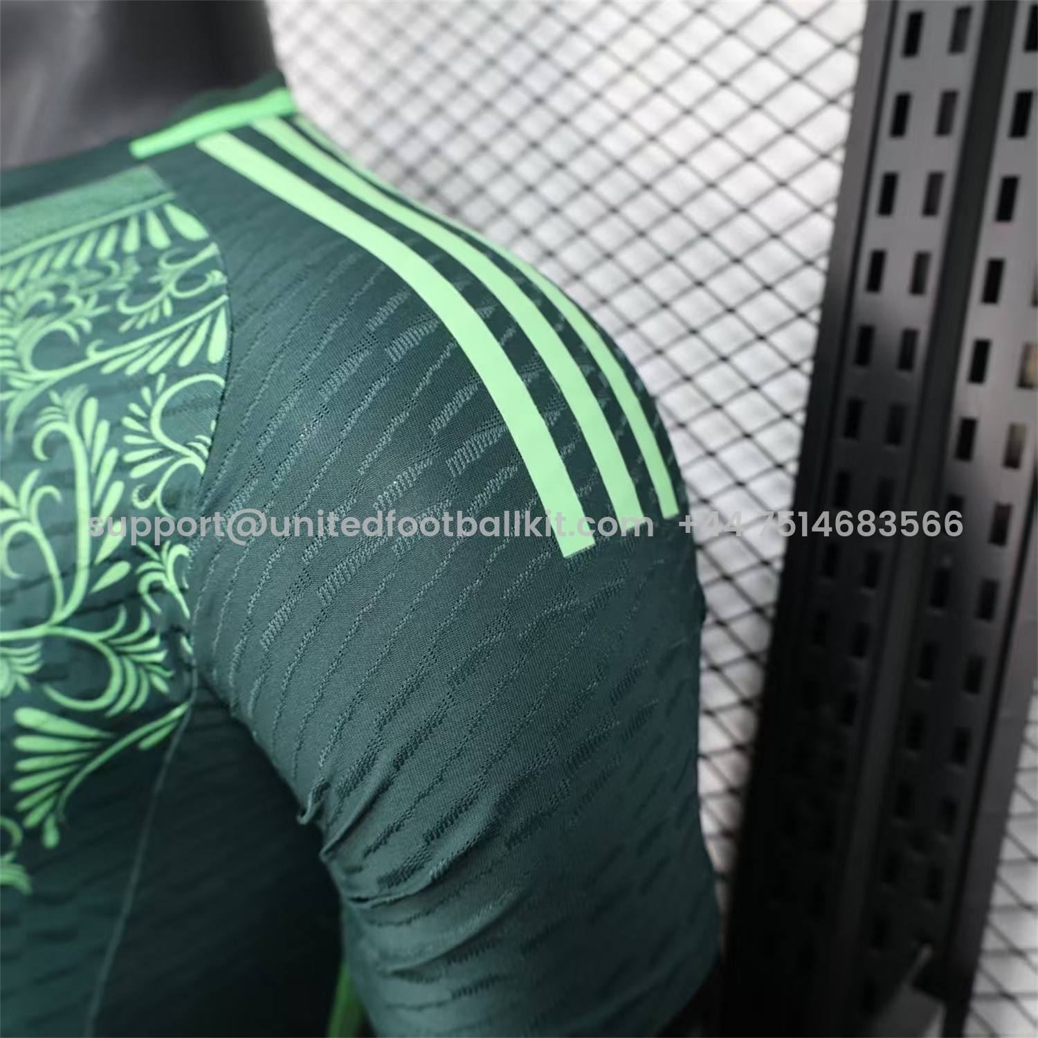Unitedfootballkit.com | Algeria 25-26 Green Special Jersey - Player Version -Customize Name, Number and Patch | Worldwide Shipping