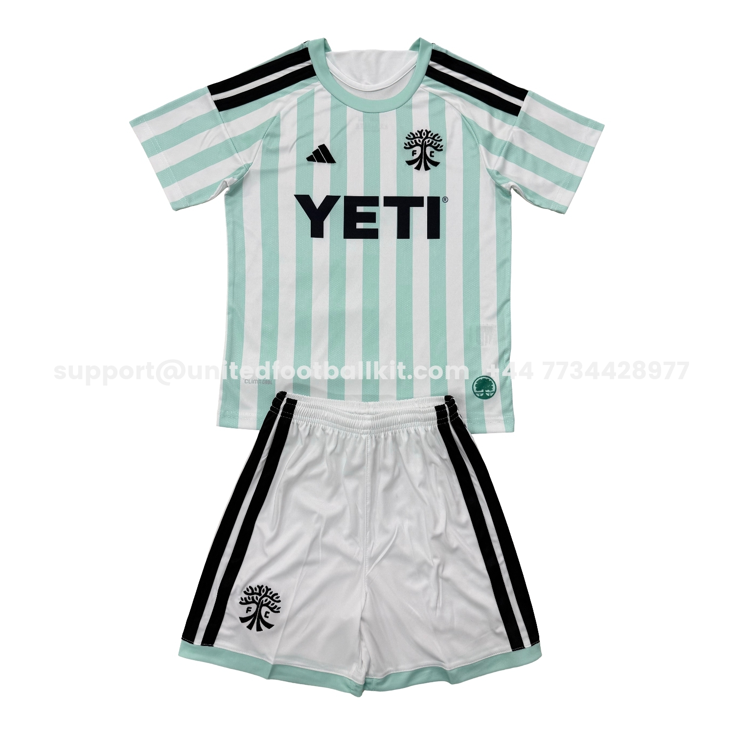 Unitedfootballkit.com | Austin 2026 Away Kids Kit -Customize Name, Number and Patch | Worldwide Shipping