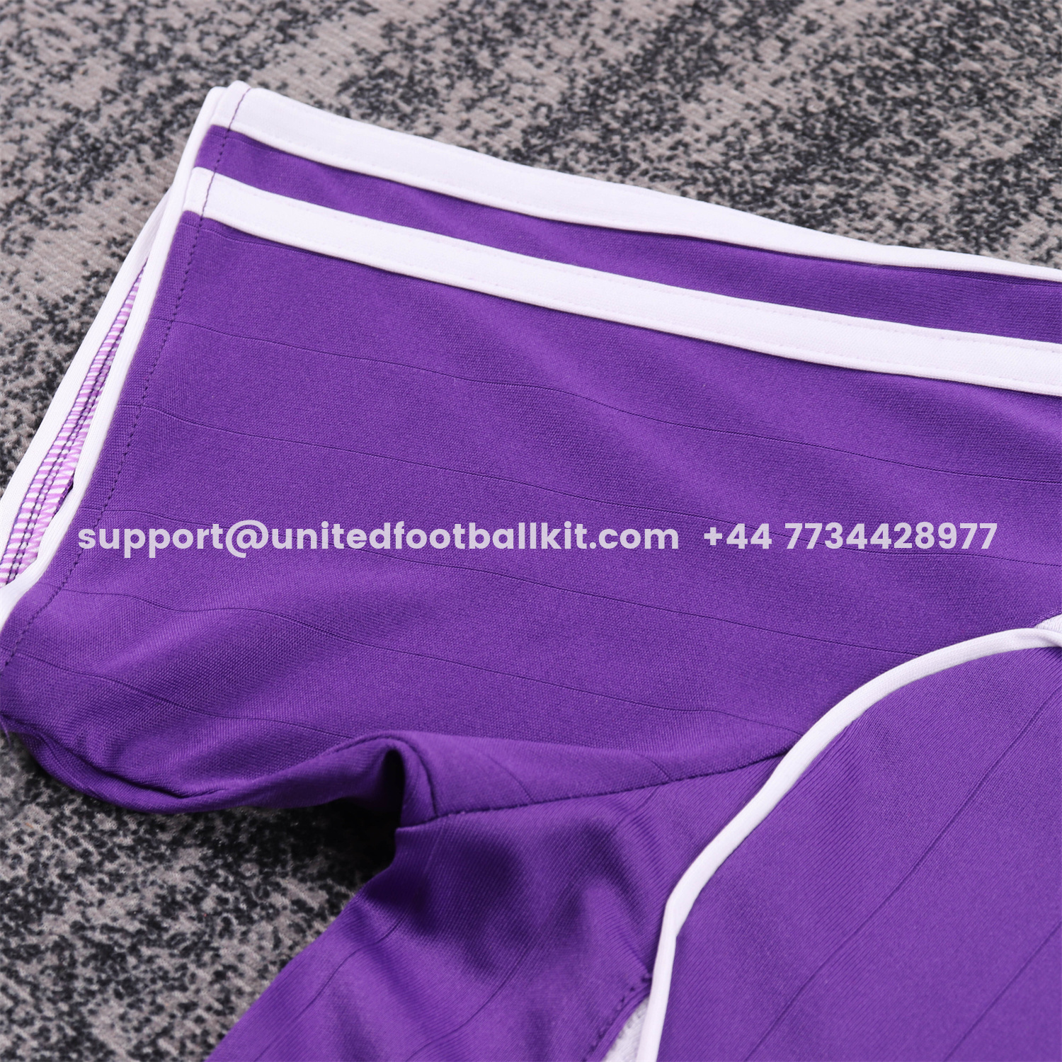 Unitedfootballkit.com | Retro Real Madrid 2006-07 Away Purple Kids Kit -Customize Name, Number and Patch | Worldwide Shipping
