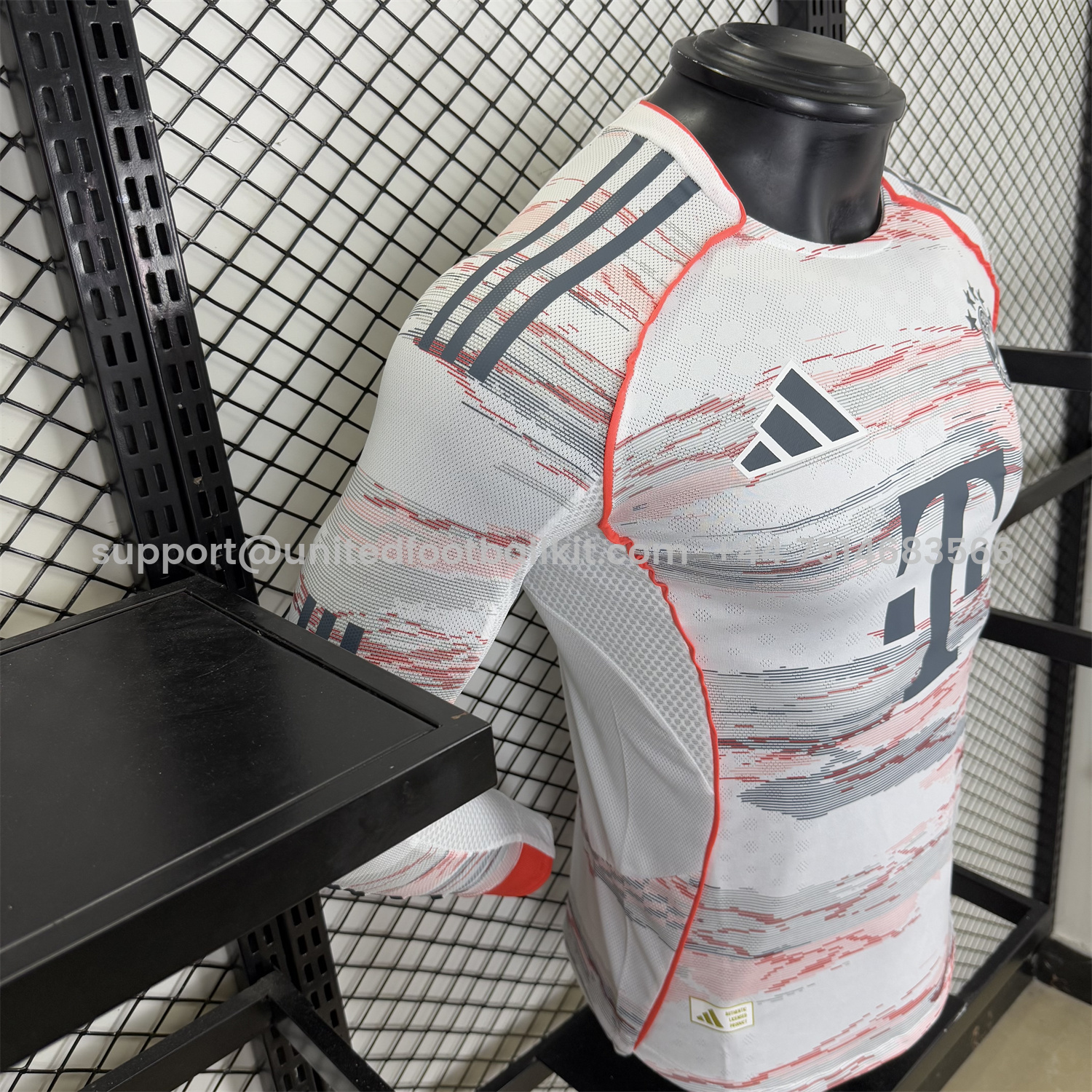 Unitedfootballkit.com | Bayern Munich 25-26 Away Long Sleeves Jersey - Player Version -Customize Name, Number and Patch | Worldwide Shipping