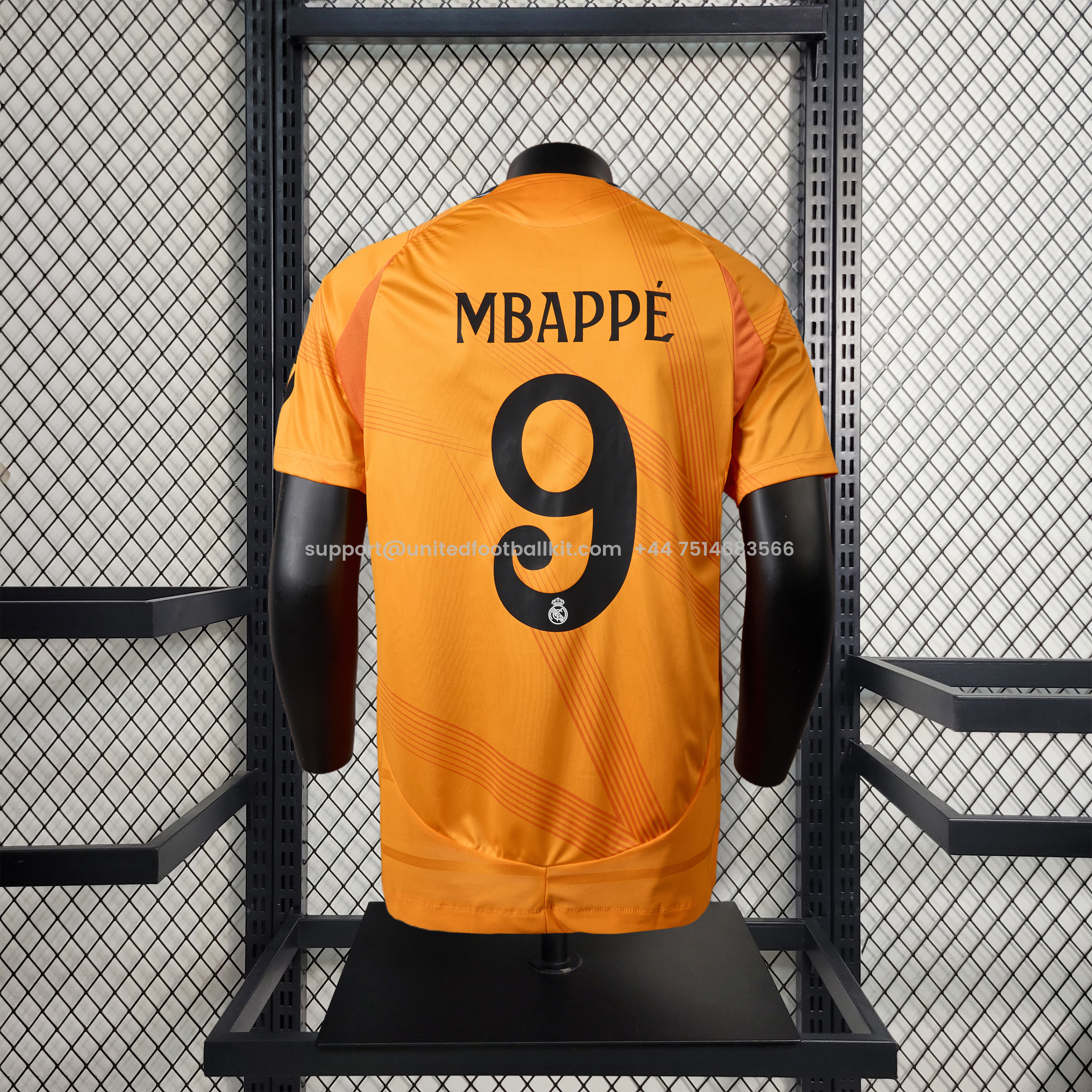 Unitedfootballkit.com | Real Madrid 24-25 Away Jersey - Player Version -Customize Name, Number and Patch | Worldwide Shipping