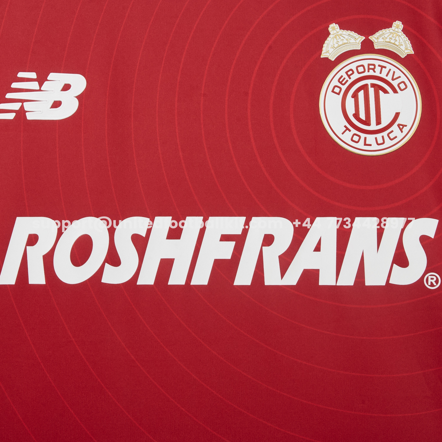 Unitedfootballkit.com | Toluca 25-26 Red Special Jersey - Fans Version -Customize Name, Number and Patch | Worldwide Shipping