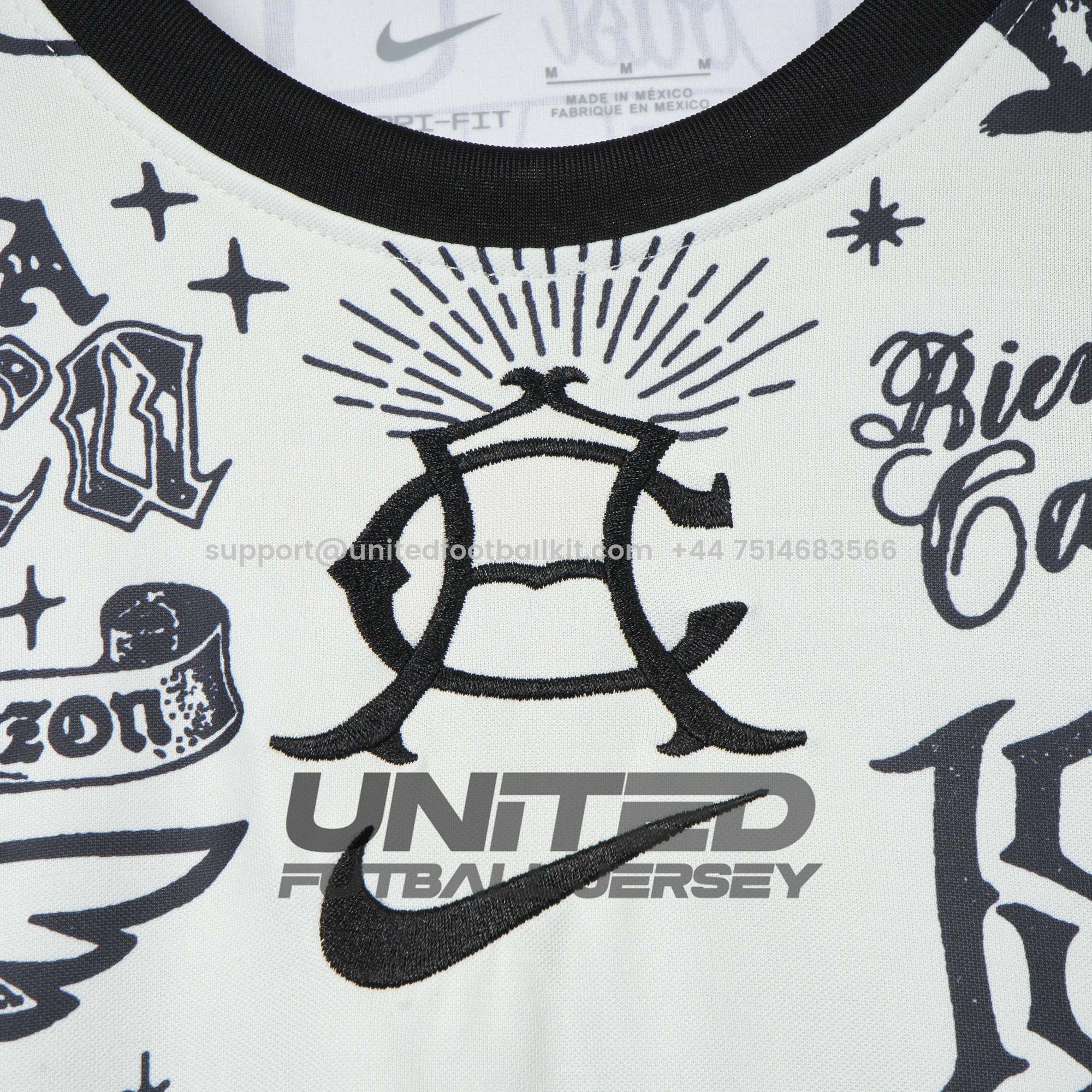 Unitedfootballkit.com | Club América 24-25 Pre-match 2 White Training Jersey - Fans Version -Customize Name, Number and Patch | Worldwide Shipping