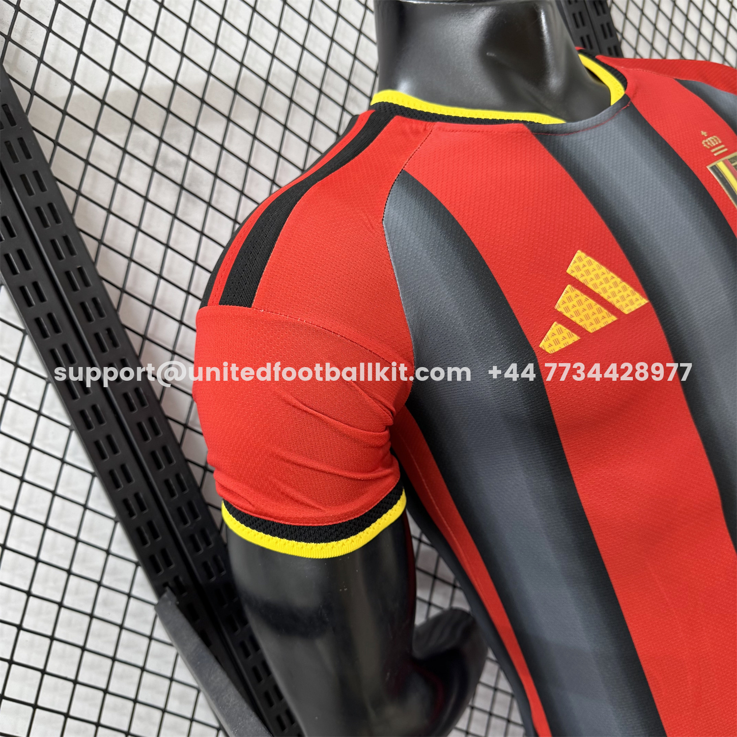 Unitedfootballkit.com | Belgium 2026 Red And Black Special Jersey - Player Version -Customize Name, Number and Patch | Worldwide Shipping