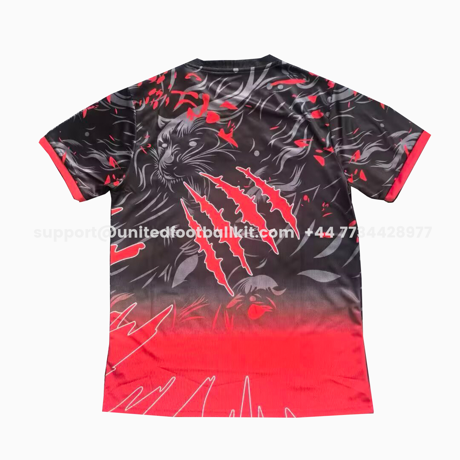 Unitedfootballkit.com | Brazil 25-26 Leopard Red And Black Jersey - Fans Version -Customize Name, Number and Patch | Worldwide Shipping