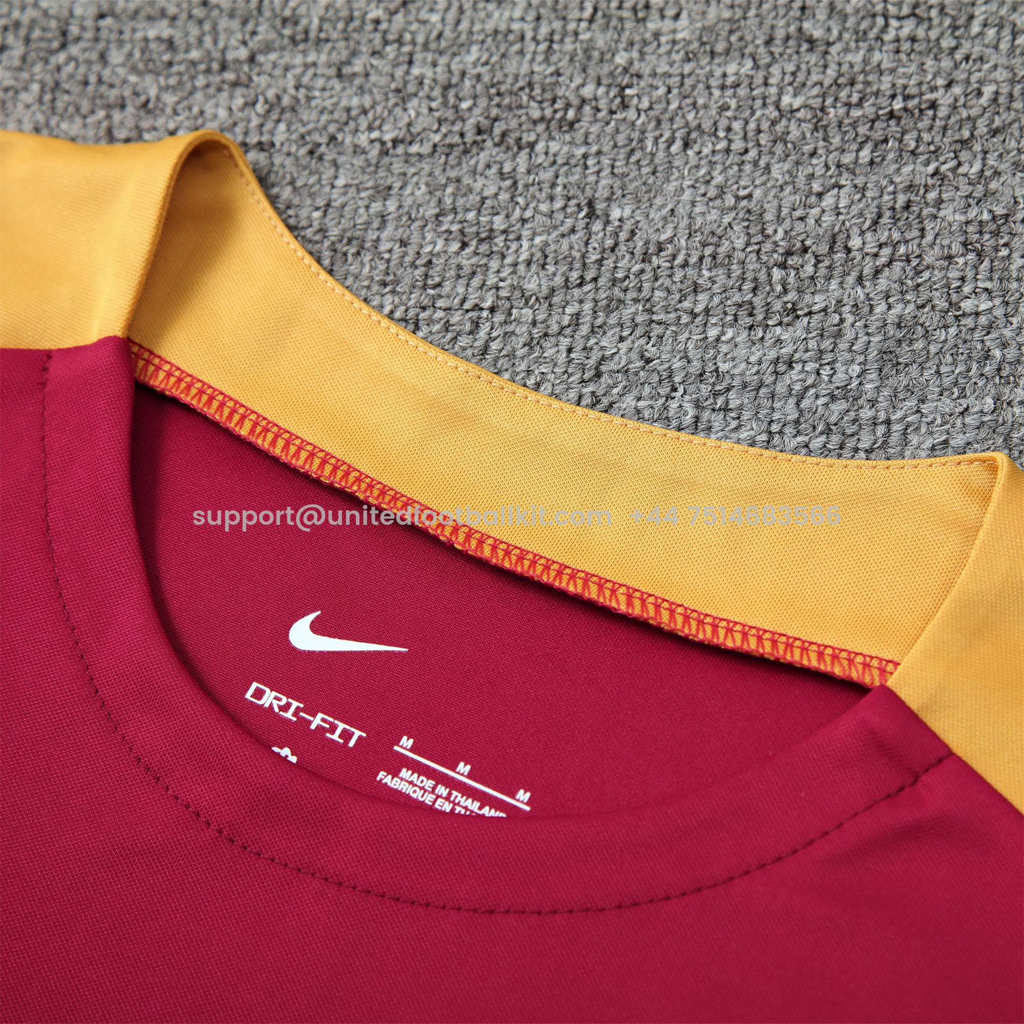 Unitedfootballkit.com | Barcelona 24-25 Training Vest Suit - Red -Customize Name, Number and Patch | Worldwide Shipping