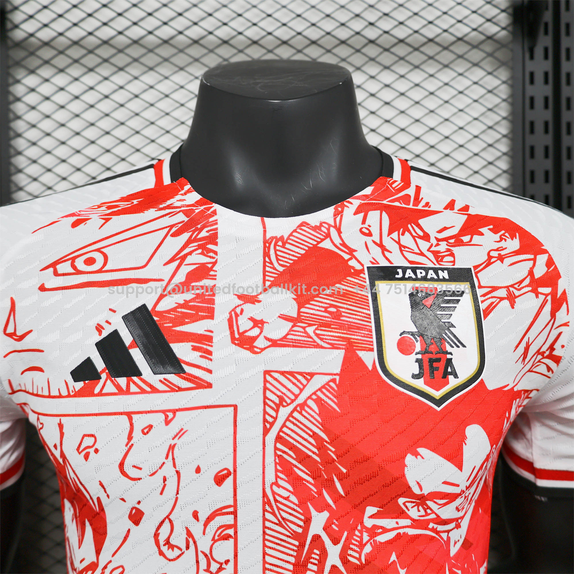 Unitedfootballkit.com | Japan 2024 Bejita Red Special Edition Jersey - Player Version -Customize Name, Number and Patch | Worldwide Shipping