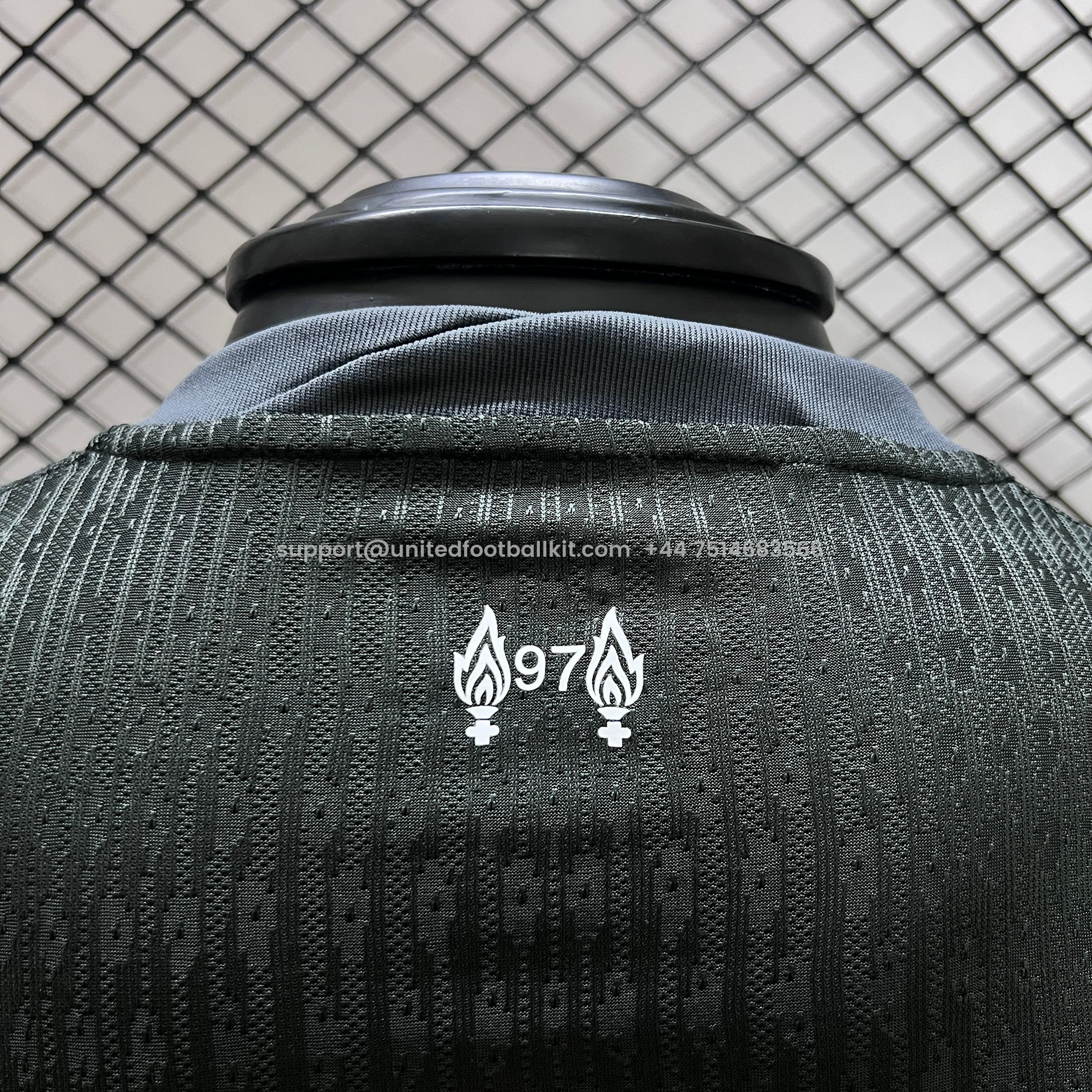 Unitedfootballkit.com | Liver.pool 24-25 Away Long Sleeve Jersey - Player Version -Customize Name, Number and Patch | Worldwide Shipping