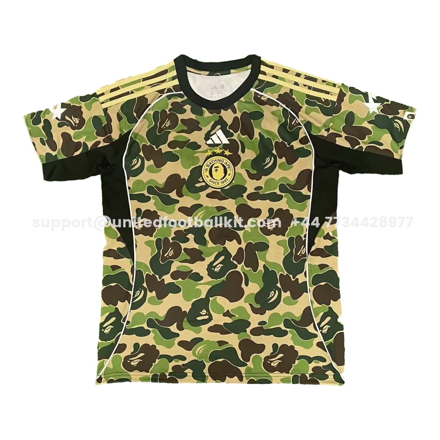 Unitedfootballkit.com | Adidas x A Bathing Ape Camouflage Special Jersey - Fans Version -Customize Name, Number and Patch | Worldwide Shipping