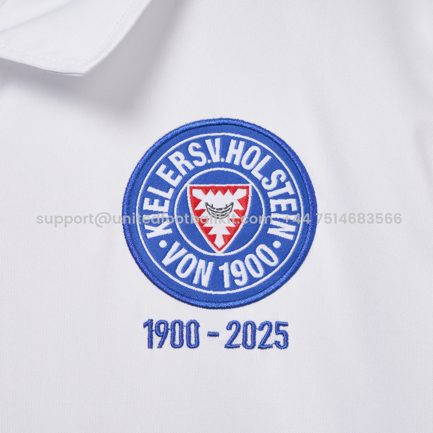 Unitedfootballkit.com | Holstein Kiel 2025 125th Anniversary Jersey - Fans Version -Customize Name, Number and Patch | Worldwide Shipping