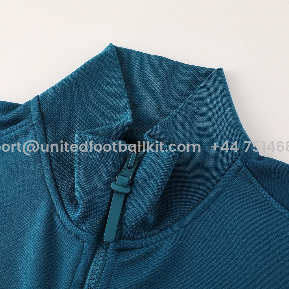 Unitedfootballkit.com | Club América 24-25 Jacket Training Tracksuit - Lake Green -Customize Name, Number and Patch | Worldwide Shipping