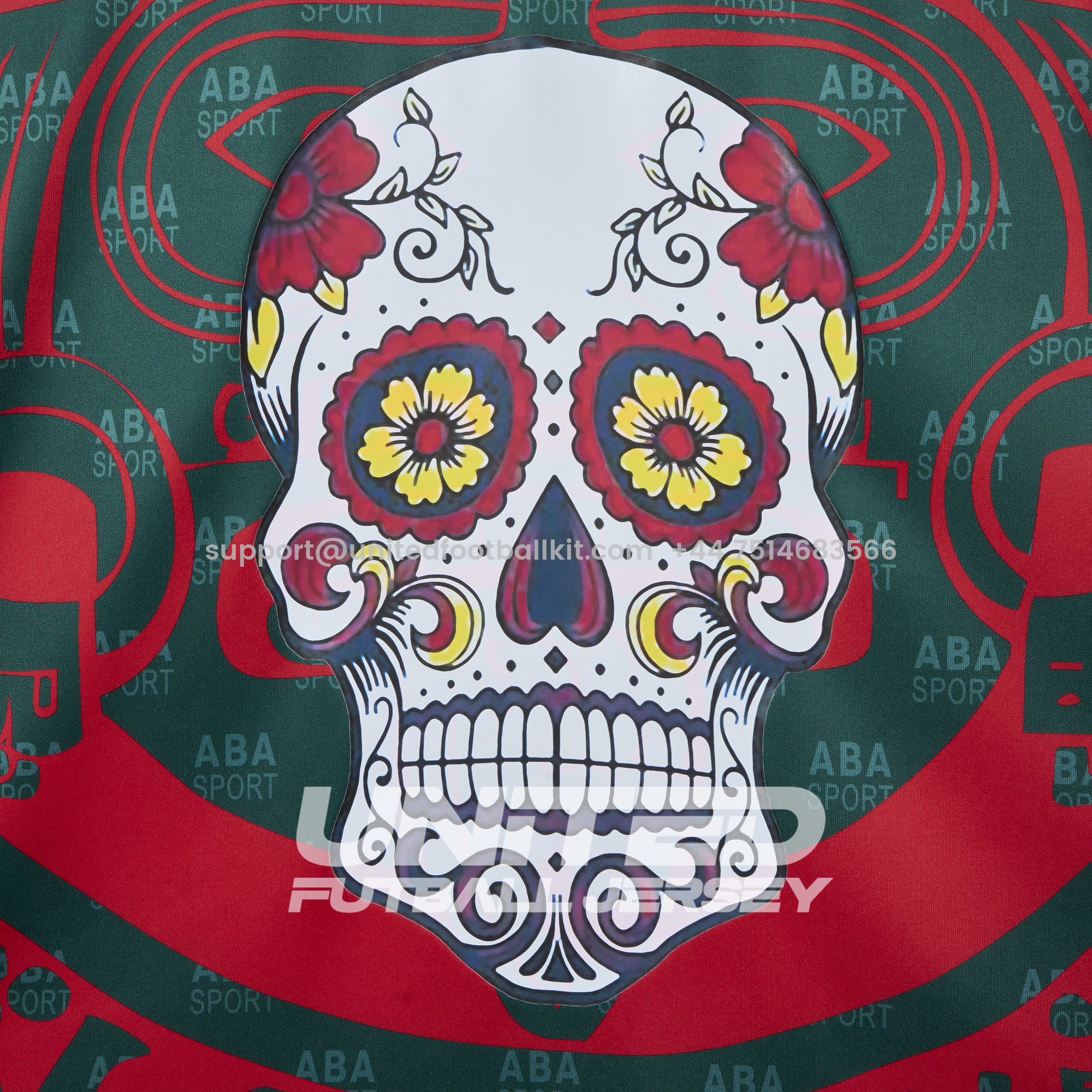 Unitedfootballkit.com | Mexico 2024 Red Skull Special Edition Jersey - Fans Version -Customize Name, Number and Patch | Worldwide Shipping