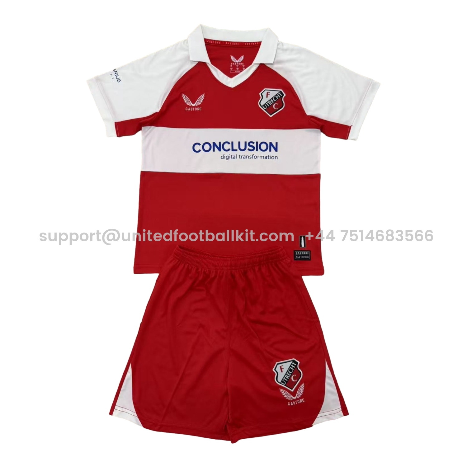 Unitedfootballkit.com | Utrecht 24-25 Fourth Men's Adult Jersey Set - Fans Version -Customize Name, Number and Patch | Worldwide Shipping