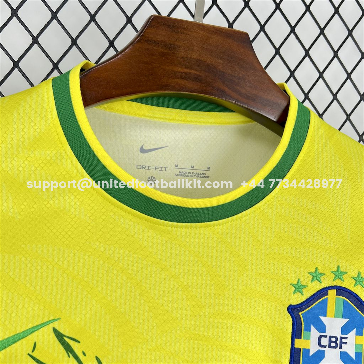 Unitedfootballkit.com | Brazil 25-26 Green Dove Yellow Jersey - Fans Version -Customize Name, Number and Patch | Worldwide Shipping