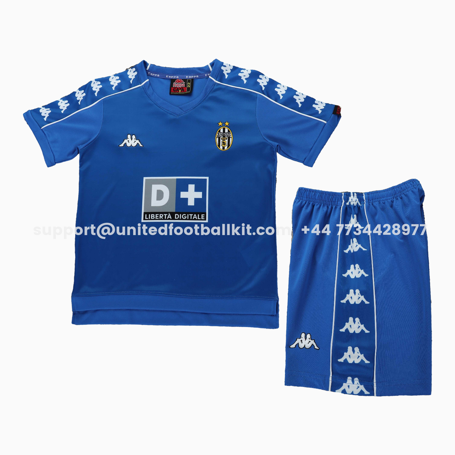 Unitedfootballkit.com | Retro Juventus 1999-00 Away Kids Kit -Customize Name, Number and Patch | Worldwide Shipping