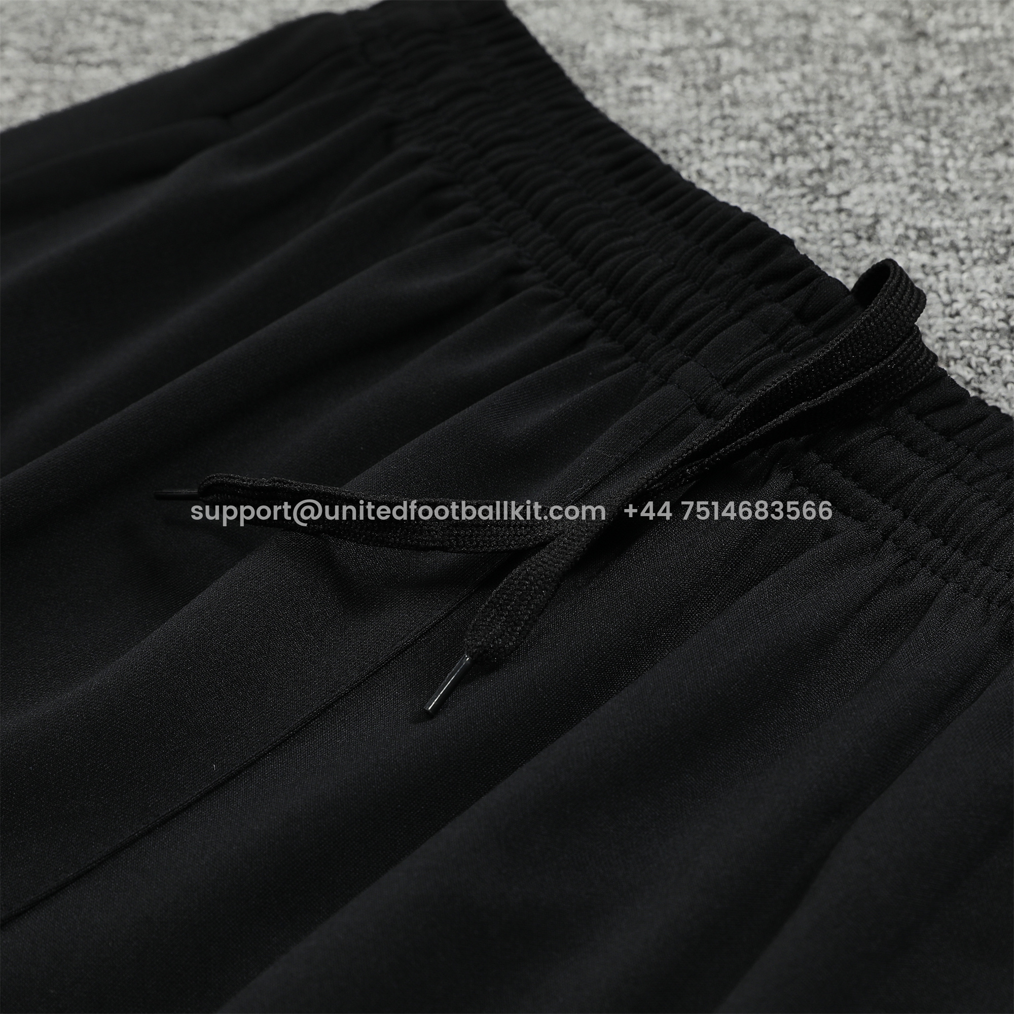 Unitedfootballkit.com | C.H.E.L.S.E.A 24-25 Training Hoodie Set - Black Hoodie and Black Pants -Customize Name, Number and Patch | Worldwide Shipping