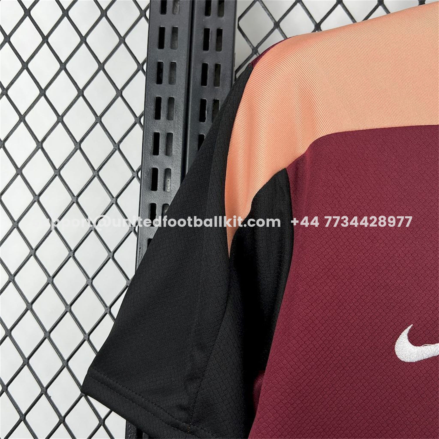 Unitedfootballkit.com | Corinthians 26-27 Wine Red Pre-Match Jersey - Fans Version -Customize Name, Number and Patch | Worldwide Shipping