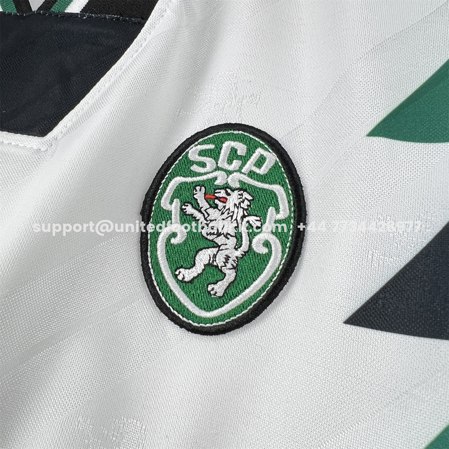 Unitedfootballkit.com | Sporting CP 25-26 Retro Style White Special Jersey - Fans Version -Customize Name, Number and Patch | Worldwide Shipping