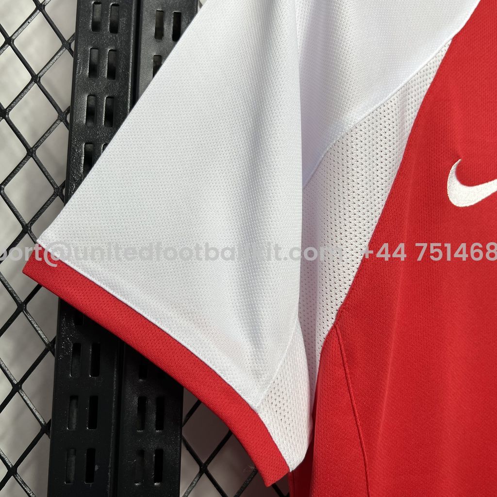 Unitedfootballkit.com | Retro Arsenal 02-04 Home Stadium Jersey -Customize Name, Number and Patch | Worldwide Shipping