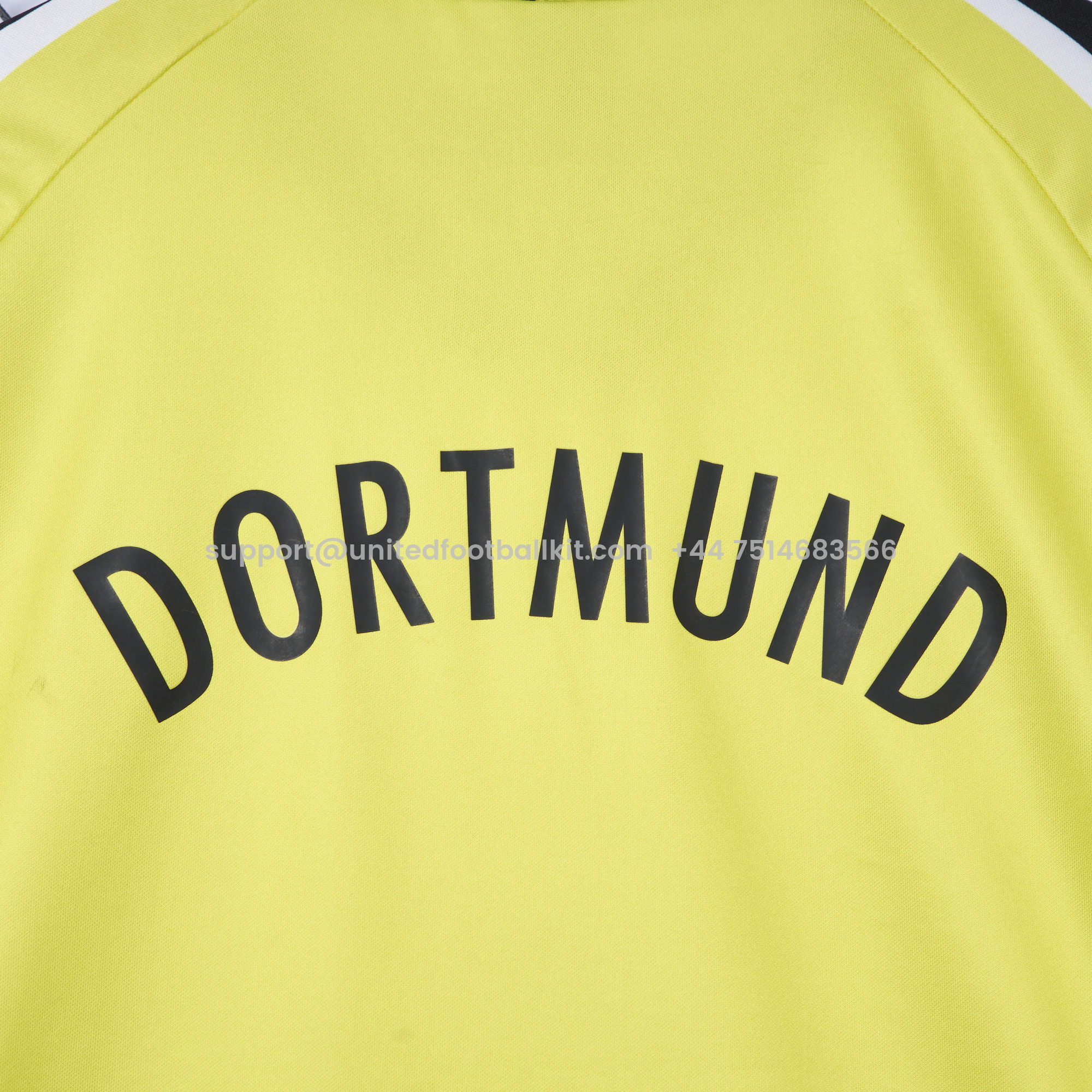 Unitedfootballkit.com | Dortmund Retro 95-96 Home Shirt -Customize Name, Number and Patch | Worldwide Shipping