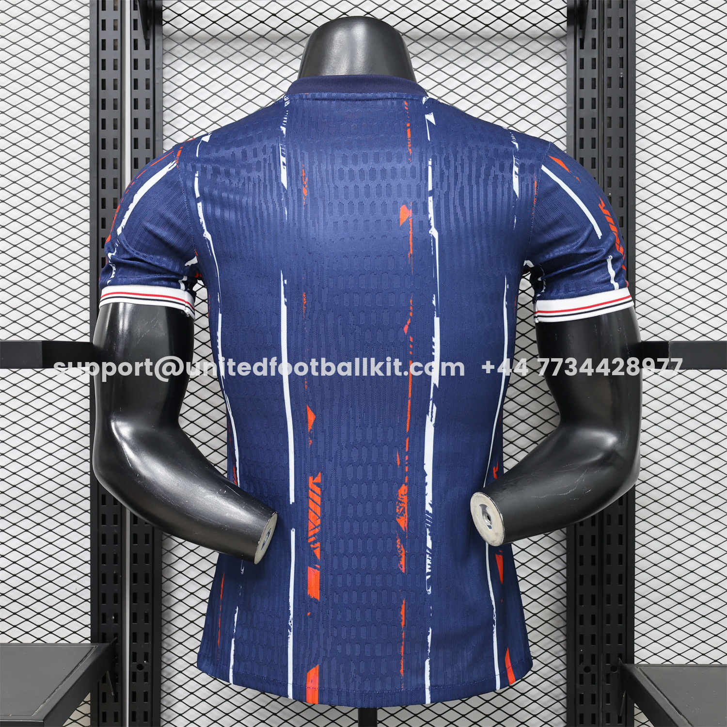 Unitedfootballkit.com | Paris Saint-Germain PSG 25-26 Abstract Design Special Jersey - Player Version -Customize Name, Number and Patch | Worldwide Shipping