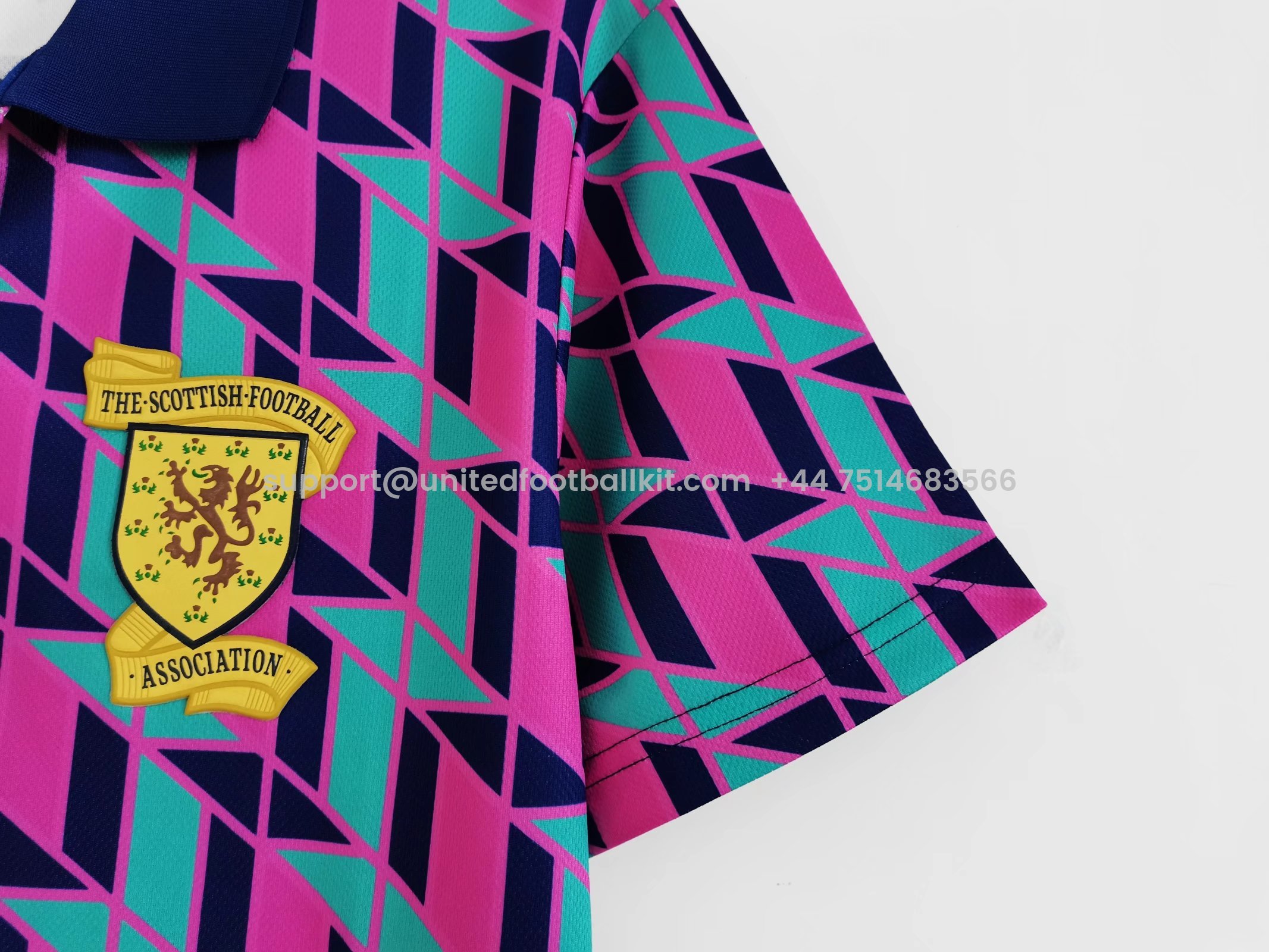 Unitedfootballkit.com | Retro S-c-o.t l.a-n.d 1988-89 Away Jersey - Fans Version -Customize Name, Number and Patch | Worldwide Shipping