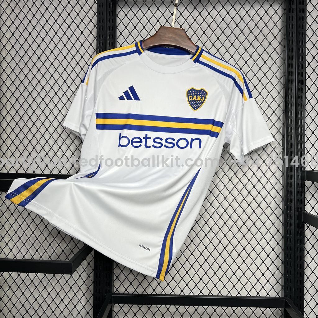 Unitedfootballkit.com | Boca Juniors 24-25 Away Jersey - Fans Version -Customize Name, Number and Patch | Worldwide Shipping
