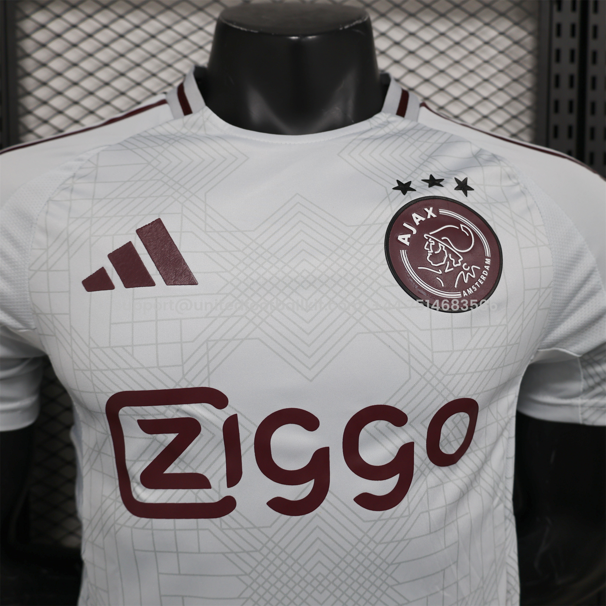 Unitedfootballkit.com | Ajax 24-25 Third Jersey - Player Version -Customize Name, Number and Patch | Worldwide Shipping