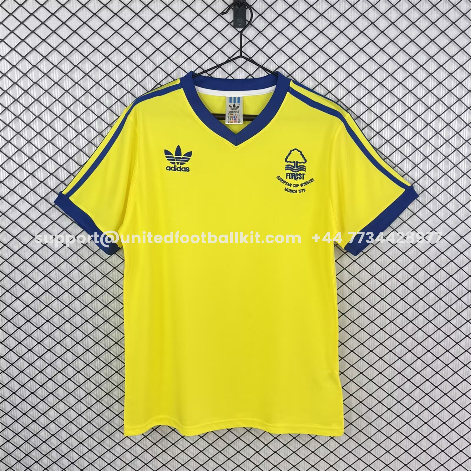 Unitedfootballkit.com | Retro Nottingham Forest 1977-80 Away Jersey -Customize Name, Number and Patch | Worldwide Shipping