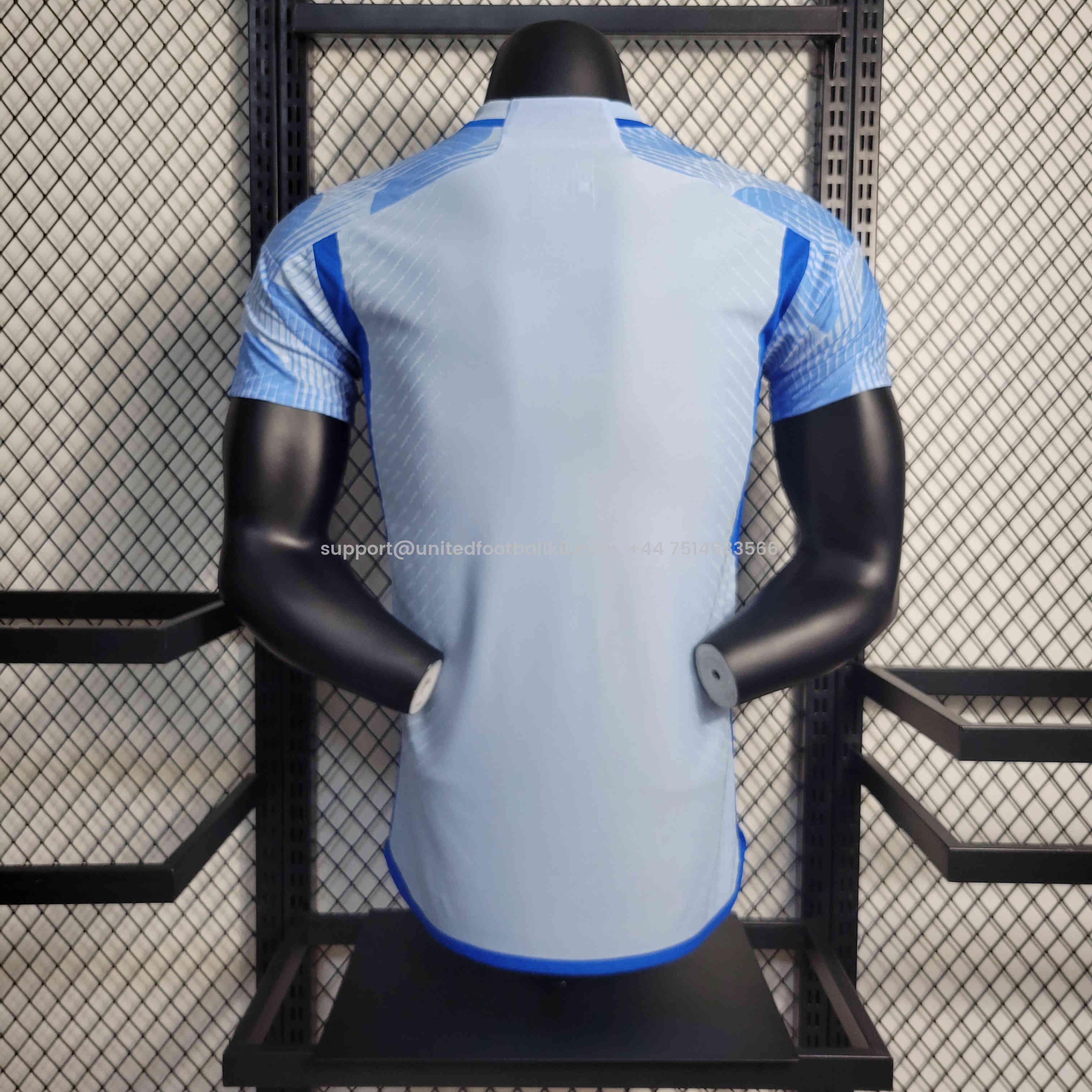 Unitedfootballkit.com | Spain 2022-23 Away Stadium Jersey - Player Version -Customize Name, Number and Patch | Worldwide Shipping