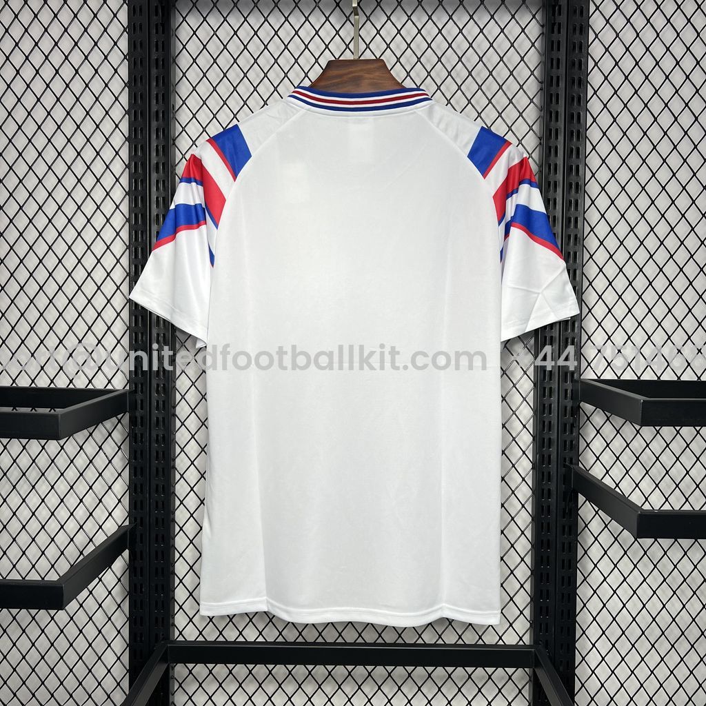 Unitedfootballkit.com | Retro France 1996 Away Jersey -Customize Name, Number and Patch | Worldwide Shipping