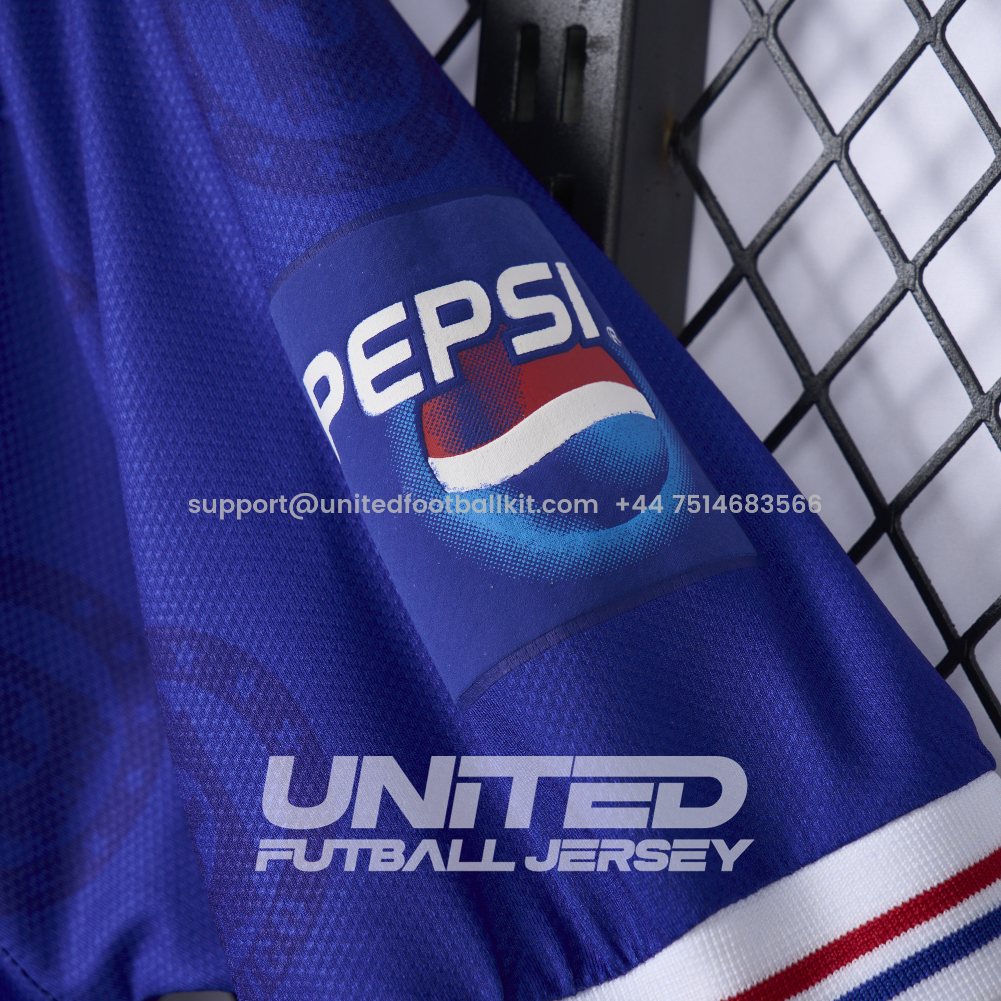 Unitedfootballkit.com | Retro Cruz Azul 1998-99 Home Stadium Jersey - Fans Version -Customize Name, Number and Patch | Worldwide Shipping