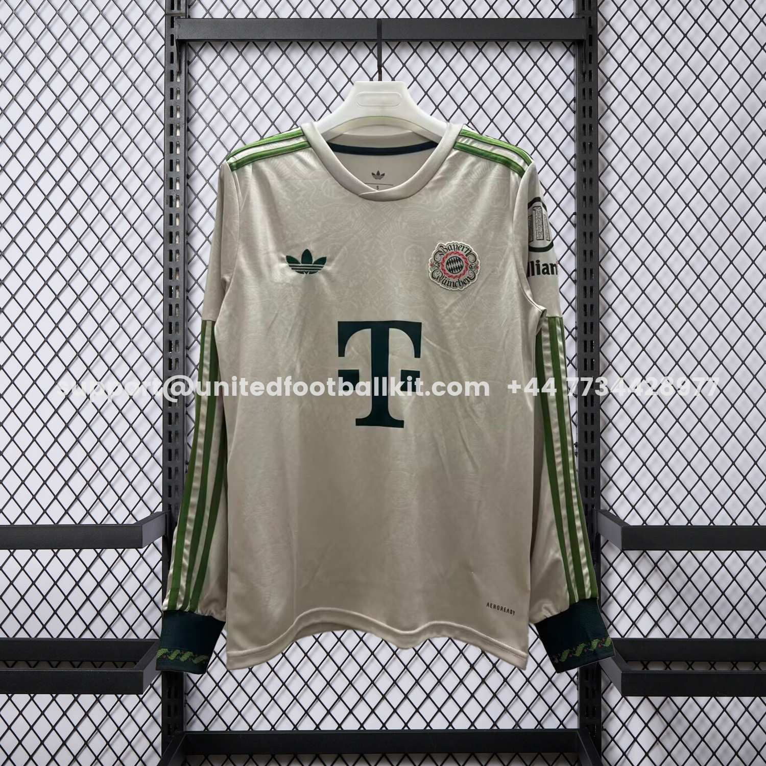 Unitedfootballkit.com | Bayern Munich 25-26 Oktoberfest Long Sleeves Jersey - Fans Version -Customize Name, Number and Patch | Worldwide Shipping
