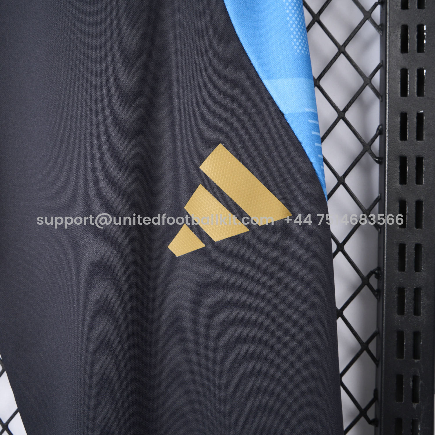 Unitedfootballkit.com | Argentina 24-25 Deep Grey Training Pants - Player Version -Customize Name, Number and Patch | Worldwide Shipping