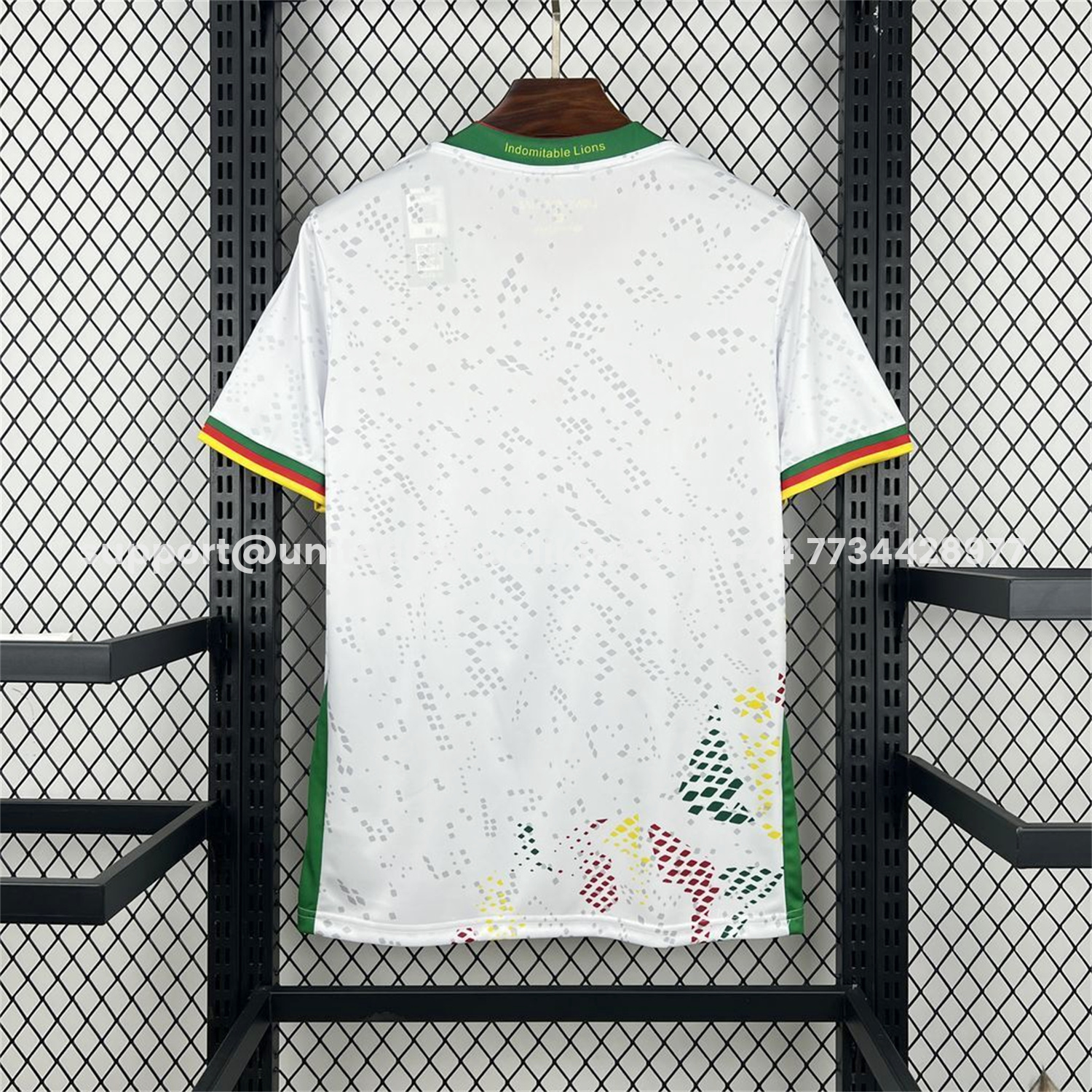 Unitedfootballkit.com | Cameroon 2026 Away White Jersey - Fans Version -Customize Name, Number and Patch | Worldwide Shipping