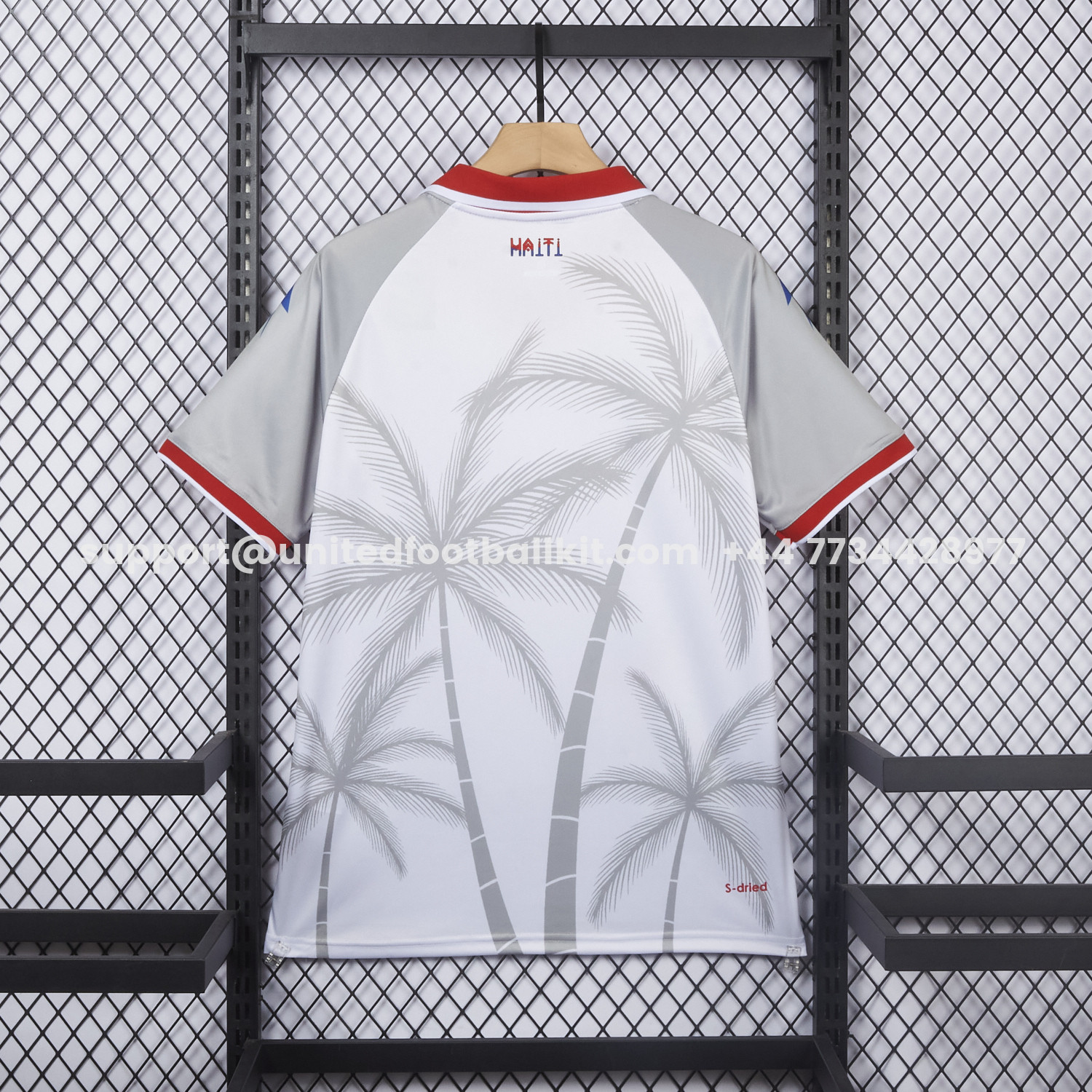 Unitedfootballkit.com | Haiti 26-27 Away Jersey - Fans Version -Customize Name, Number and Patch | Worldwide Shipping