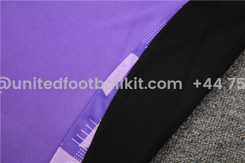 Unitedfootballkit.com | Germany 2024 Short-Sleeve Training Set - Purple -Customize Name, Number and Patch | Worldwide Shipping