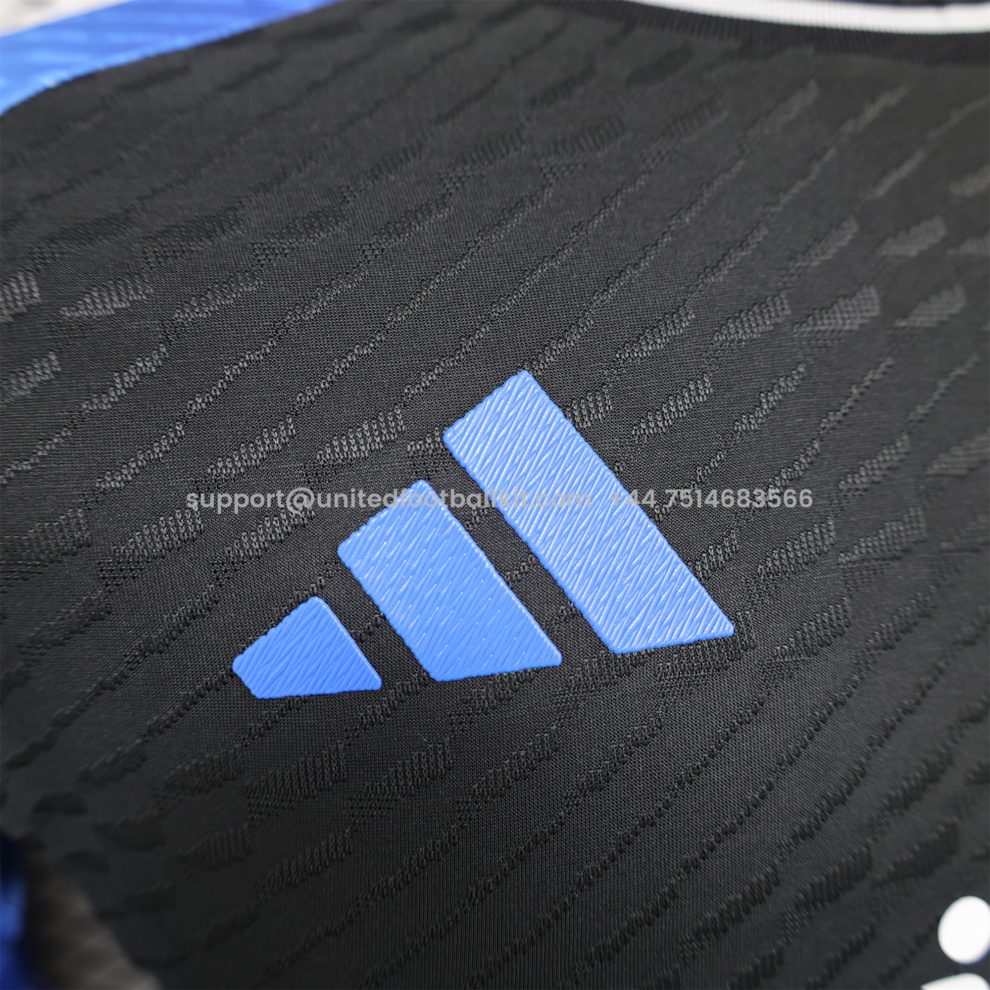 Unitedfootballkit.com | Real Madrid 24-25 Black Blue Special Edition Jersey - Player Version -Customize Name, Number and Patch | Worldwide Shipping