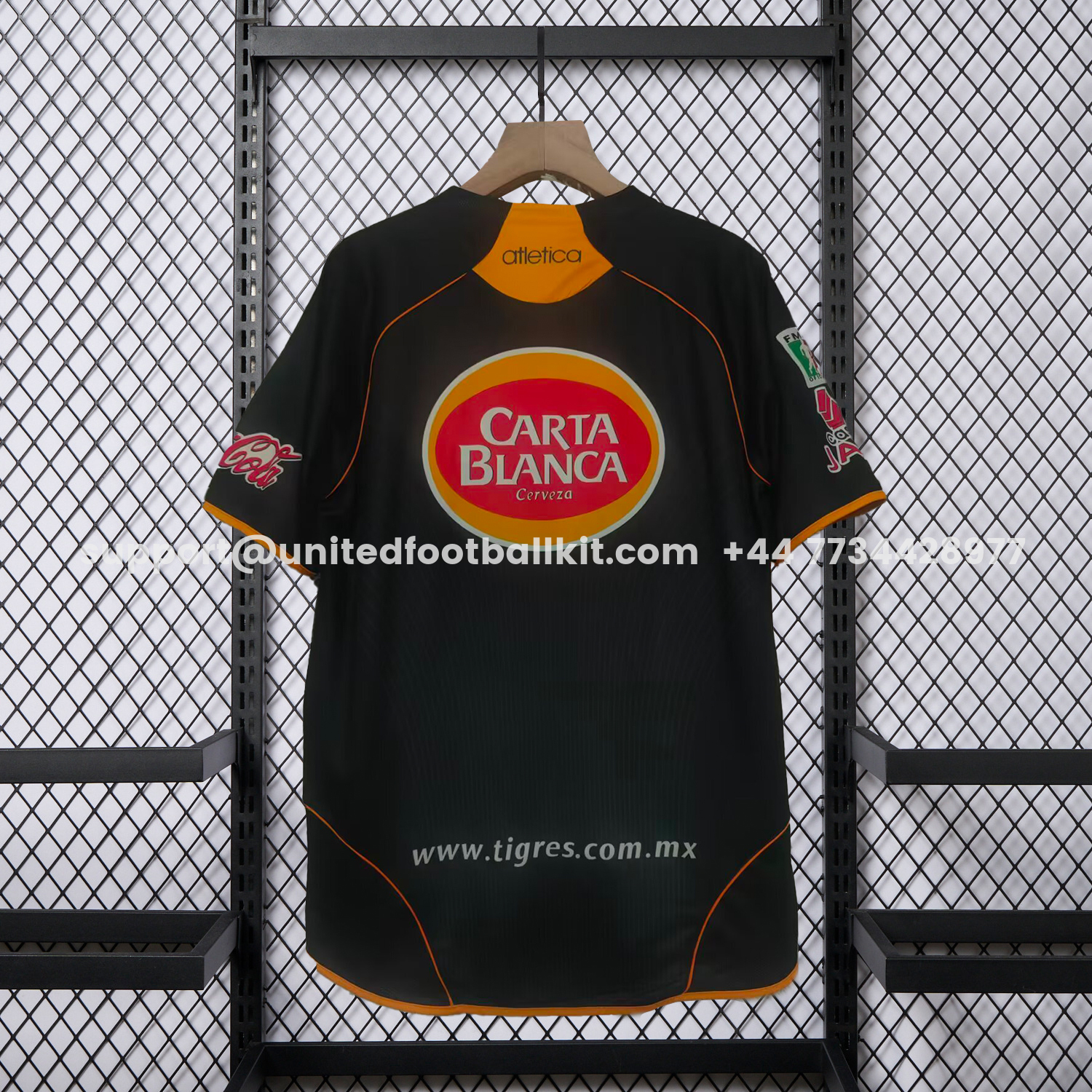 Unitedfootballkit.com | Retro Tigres UANL 2005-06 Third Jersey -Customize Name, Number and Patch | Worldwide Shipping