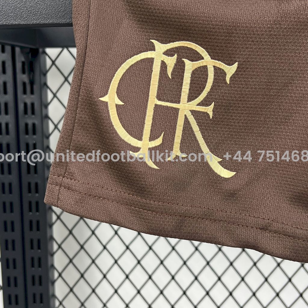 Unitedfootballkit.com | Flamengo 2024 Black November Kids Kit -Customize Name, Number and Patch | Worldwide Shipping