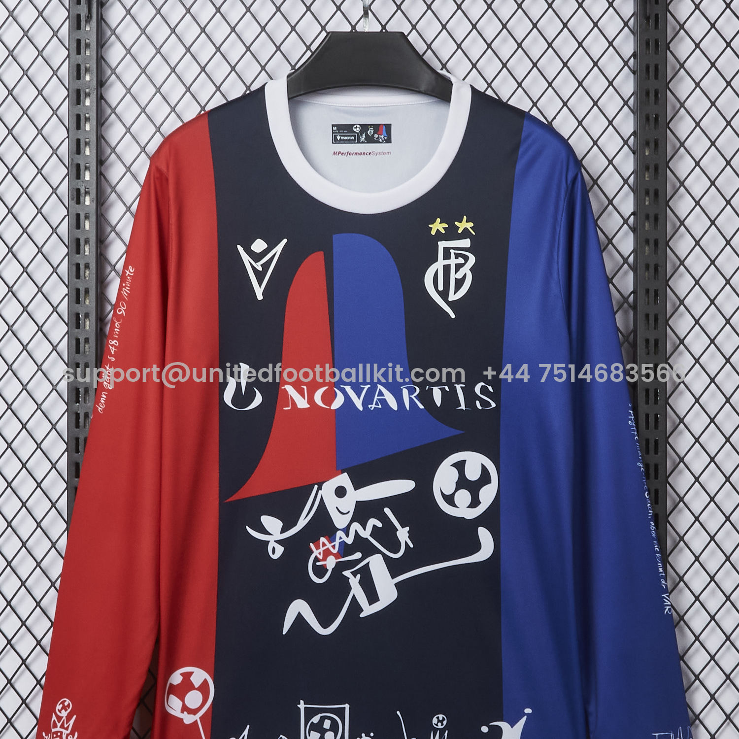 Unitedfootballkit.com | Basel 24-25 Carnival Special Jersey - Fans Version -Customize Name, Number and Patch | Worldwide Shipping