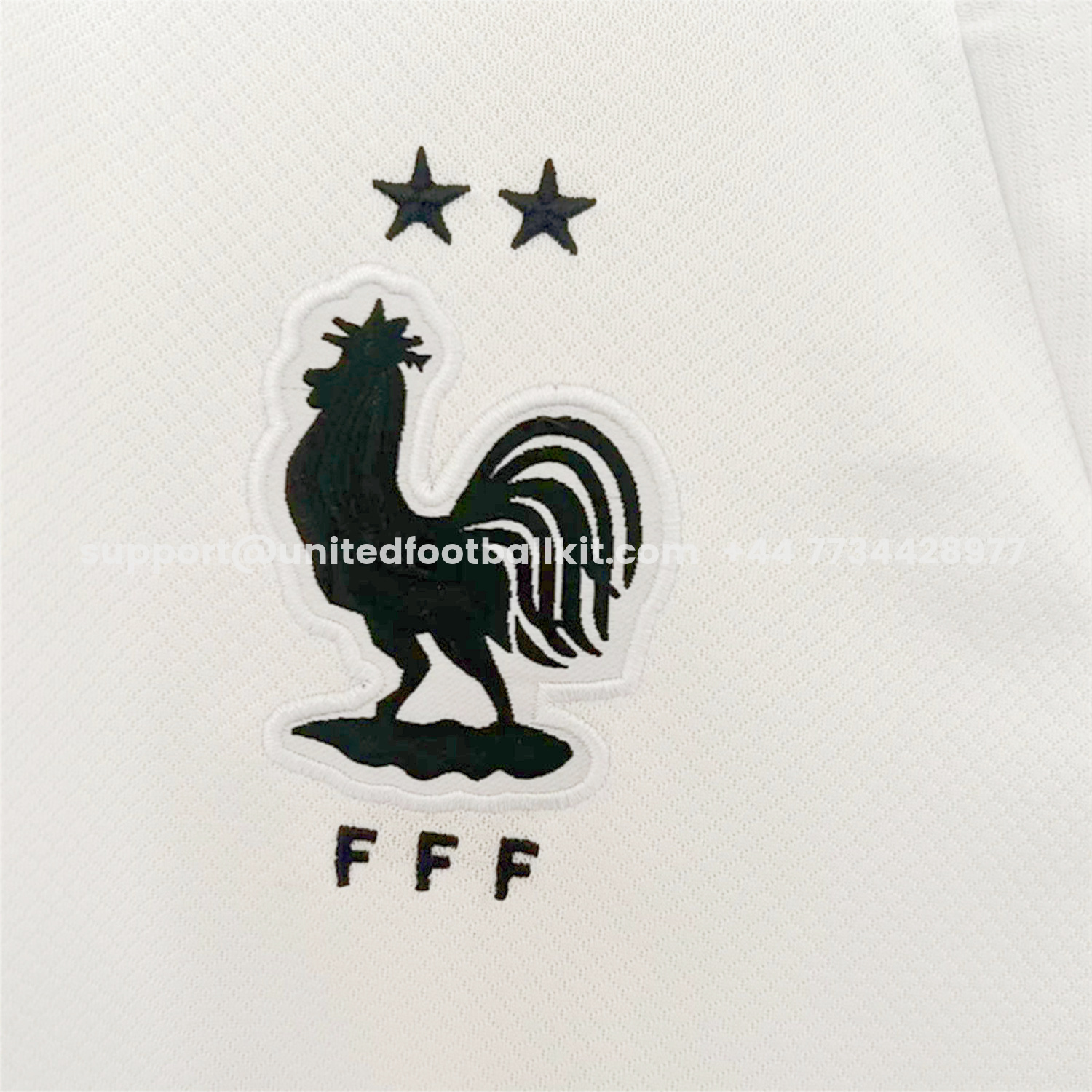 Unitedfootballkit.com | France 2026 Away White Jersey - Fans Version -Customize Name, Number and Patch | Worldwide Shipping