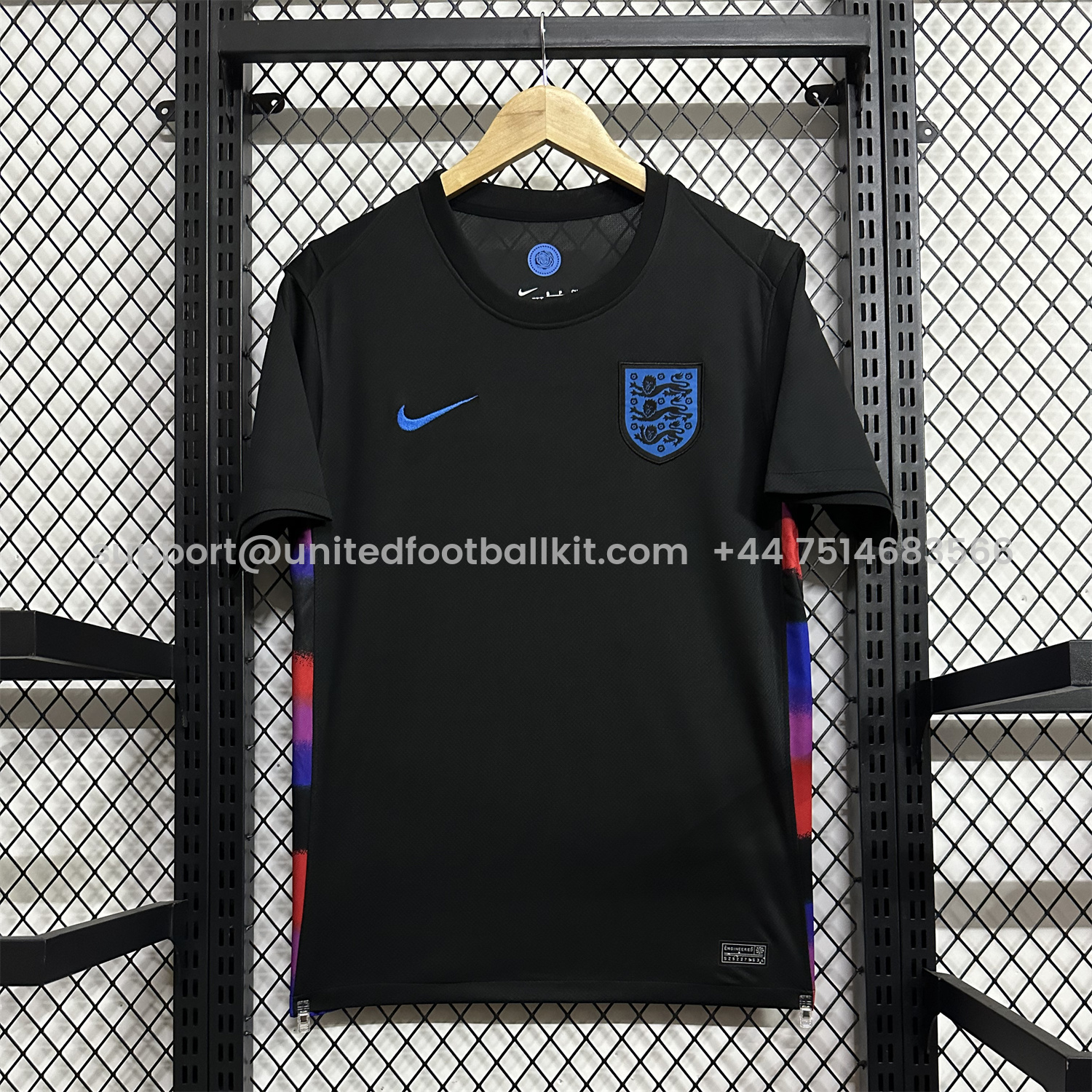 Unitedfootballkit.com | England 2025 Women's Team Away Jersey - Men's Fans Version -Customize Name, Number and Patch | Worldwide Shipping