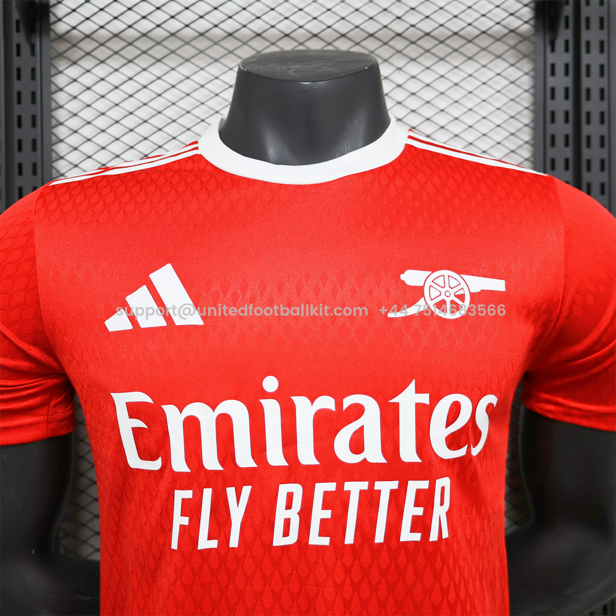 Unitedfootballkit.com | Arsenal 24-25 Red Special Edition Jersey - Player Version -Customize Name, Number and Patch | Worldwide Shipping