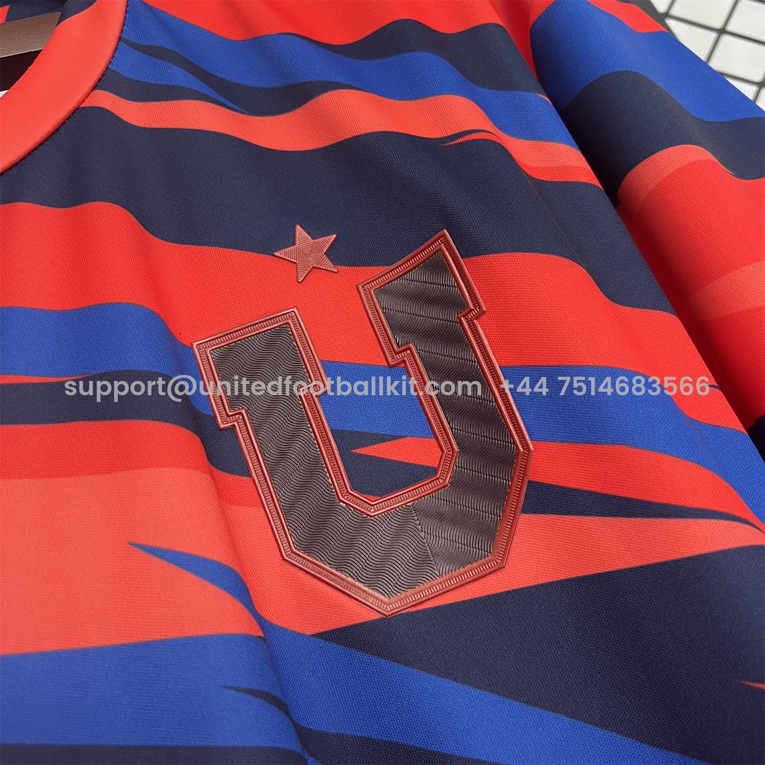 Unitedfootballkit.com | Universidad de Chile 25-26 Red Training Jersey - Fans Version -Customize Name, Number and Patch | Worldwide Shipping